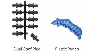 Multi-Outlet manifolds and elbows fit these jr drippers.